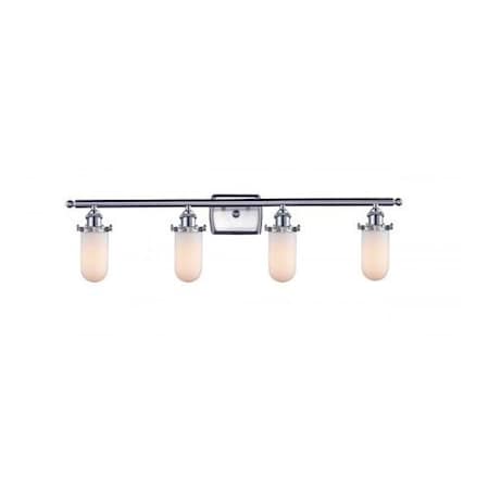 Innovations Lighting 4 Light Kingsbury 36 Inch Bathroom Fixture, 688414 516-4W-BK-232-W
